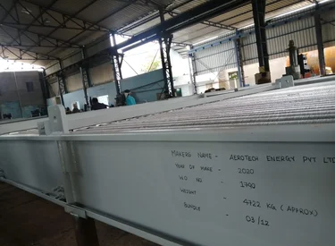 Aerotech Energy Pvt. Ltd. manufacturer of Air Cooled Steam Condensers, Cooling Tower, energy efficient FRP hollow axial flow fans assemblies, Single Row Air Cooled Condensers, Air Finned Coolers and Evaporative Condensers